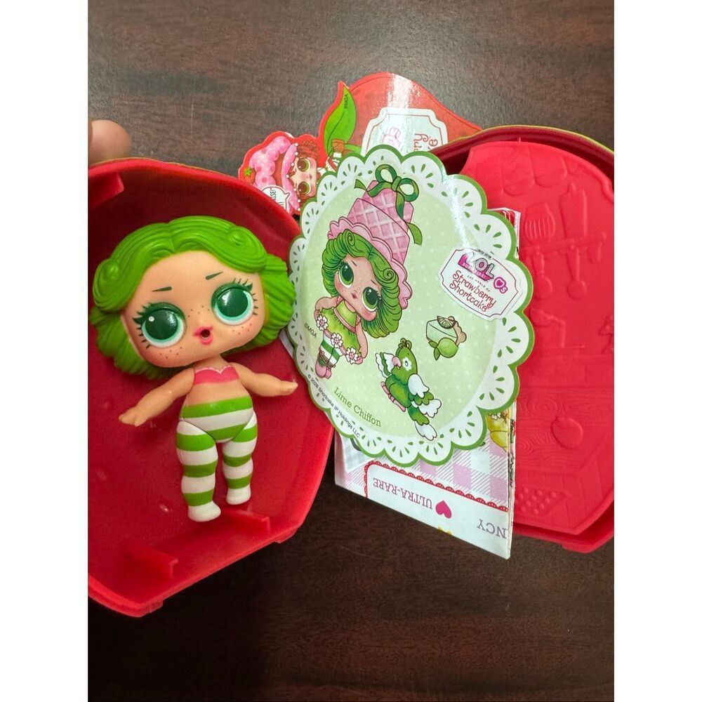 L.O.L. Surprise Strawberry Shortcake Surprise- Opened- Lime Chiffon